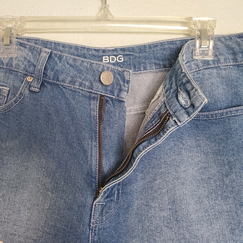 BDG Urban Outfitters Erin HIgh Rise Denim Shorts - Picture 4 of 8